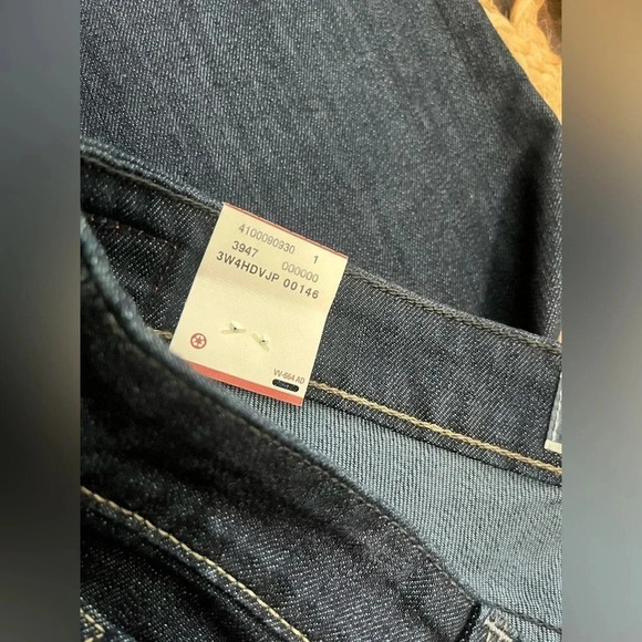 Levi’s Low Rise Boot Cut Size 14 Short Misses NWT Dark Wash - Picture 7 of 7